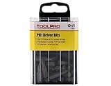 ToolPro #1 Phillips Bits (50 Pack) in Interlocking Storage Box [並行輸入品]
