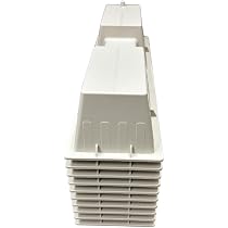 Amazon.co.jp: 因 幡電工の樹脂製エアコン架台「LC-360N」 10個セット