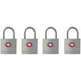 マスターロック4683q 4 -パックkeyed-alike荷物ロック 4 Pack 4683Q 1