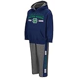 幼児用NCAA Notre Dame Fighting Irish Boys Punter Fleece Hoodie andスウェットパンツセット(チームカラー)