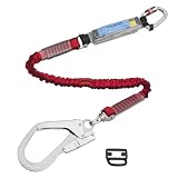 藤井電工　ＴＳＵＹＯＲＯＮ　フルハーネス用　ランヤード　ノビロン　レッド　ＴＨＬ－ＮＶ９３ＳＶ－２１ＫＳ－ＲＥ－Ｒ２３－ＢＰ