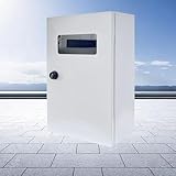 EV・PHEV電気自動車用 充電ケーブル コンセント 収納ボックス ブレーカー ボックス 充電ケーブルオーガナイザーケース 電気自動車充電ステーションボックス 電気自動車充電器ホルダー ev boxタイプ コンセント ev充電器 ホルダー evケーブルケースドア右開き 電源ボックス 配電ボックス メカニカルロック 通気穴 充電保護 盗難防止 屋内外兼用(ホワイト, 60*40*20cm)