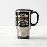 Zazzleジャクソン穴ビンテージマグ 15 oz, Travel/Commuter Mug 76e4e90d-3bb2-03f6-9d4b-b767d1b9851a