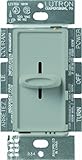 Lutron S-600-GR Skylark 600-watt Single Pole Slide-to-Off Dimmer, Gray [並行輸入品]