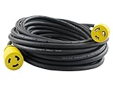 Conntek RUL620PR-025 25-Feet 12/3 20-Amp 250-volt L6-20 Anti-Weather, Oils, Acids and Chemicals Rubb