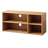 TVラック 89 テレビ台 ボード TVボード 収納 テレビラック テレビボード 木製 シンプル (ナチュラル)