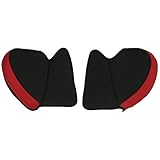 タカタ シートクッション肩部(左右組)(takata312-ifix junior ブラック/レッド用) AFJWG-005