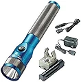Streamlight STL75613 Stinger LED Rechargeable Flashlight With AC-DC And PiggyBack - Blue