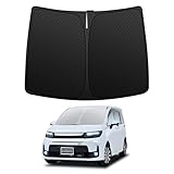 【強化版】トヨタ アルファード 40系 フロントガラスサンシェード ヴェルファイア R5.6-現行 Alphard/velfire UVカット 吸盤不要 6層構造 遮光断熱 夏 紫外線 UVカット 簡単着脱 内装パーツ 車種専用設計 折り畳み式 収納袋付き