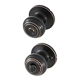 Honeywellクラシックエントリドアノブ、オイルラビングブロンズ、8101401