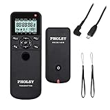 PHOLSY ワイヤレスレリーズ タイマーリモートコントローラー HDR インターバル バルブ タイマー Sony 用 a1 a9 a7M4 a7M3 a7RM5 a7RM3 a7RM4 a3500 a6600 a6500 a6400 RX100M6 RX100M7 RX10M4 HX99 a68 a77 a350