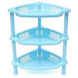 Generic Three Layers Plastic Corner Shelf Bathroom Organizer