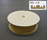 光 M型戸当防音テープ巻 グレー KMG5-50W 50m