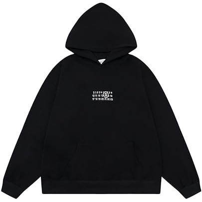 Amazon.co.jp: [MeLphi] メゾンマルジェラ パーカー メンズ MM6 長袖