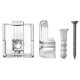 Ook 534016 1 / 4インチ20-pound調節可能なプラスチックミラーホルダー、4 -パック