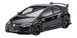 エブロ 1/43 Honda CIVIC TYPE R 2015 (Japanese License Plate) Crystal Black Pearl 完成品