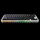 DNA65 65% カスタムメカニカルキーボードキット PCBケース ホットスワップ可能スイッチサポート照明効果 RGBスイッチLED付き (DNA65 ゲテロンブルーエディション x1)