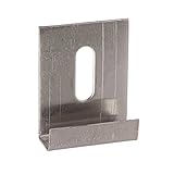 prime-line製品mp9254ミラー下部" J "ハンガークリップ、1で。Wide、ステンレススチールConsecration、10パック