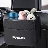 プリウス 適用 車 シートバックポケット 大容量 収納ボックス PRIUS 専用 プリウス 60系 50系 40系 30系 20系 プリウスα に対応 車用 吊り下げバッグ 取り付け簡単 多機能 車載 スマホ・小物収納 ハンギングバッグ カーシート収納 防汚・汚れ防止 便利グッズ(ブラック,プリウス適用)