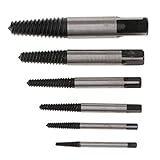 F Fityle スクリューリムーバーツール　スクリューエクストラクタドリルビット　携帯　全２サイズ　高品質　耐久性 - 6個