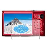 3枚 VacFun ブルーライトカット フィルム ， キヤノン Canon IXY 410F / PowerShot ELPH 300 HS/IXUS 220 HS 向けの ブルーライトカットフィルム 保護フィルム 液晶保護フィルム（非 ガラスフィルム 強化ガラス ガラス ケース カバー ） 改善版