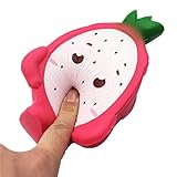 Pitayaソフト香りつきSquishyおもちゃストレスReliever、KingfansionスーパーSlow Rising SquishiesジャンボPrime Decompressionトイスク