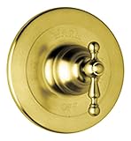 Rohl AC100X-IB Zz9267102A-Stn Ac100X Cisal Shower Valve Trim Only with Metal Cross Handle, Inca Bras