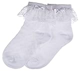 Trimfit SOCKSHOSIERY ベビー・ガールズ US サイズ: Large / 6-7.5 カラー: ホワイト