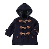 ミキハウス(mikihouse) フリース ダッフルコート(13-3801-356) 100cm 紺（03）