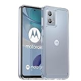 For moto g53j 5G 6.5型 ケース moto g53y 5G 6.5インチ カバー 【Jinmdz】クリア 衝撃吸収 ソフトカバー 透明TPU シリコン 耐衝撃カバー 防塵 黄変防止 薄型 指紋防止 落下防止 全面保護カバー moto G53J 5G / G53Y 5G/ moto g53s 5G 対応