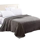 Zhhlaixing 毛布 Luxury Comfortable and Warm Fleece Blanket Super Soft Fuzzy Plush Lightweight Throw Do