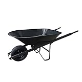 PRACTICA 4cf スチールバロウ 一輪車(園芸 運搬 作業用)ガーデンカート