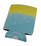 キャプテンスタッグ(CAPTAIN STAG) 缶ホルダー クージー スリーブ CS ソフト缶ジャケット 【350ml缶対応】 グラデーション/イエロー×ミントグリーン UE-4922
