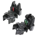 「 APS 」20mmレール対応 Rhino タイプ フリップアップ サイトセット (ブラック)