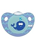 [ヌーク]Nuk "シーワールド　クジラとお魚”おしゃぶり 2個セット6－18ヶ月用 [並行輸入品]