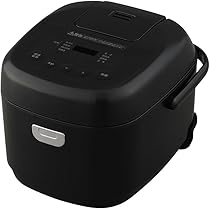 新品炊飯器 50銘柄炊き分け 3食感選択 5.5合 マイコン式 黒 Amazon | 炊飯器 3合 一人暮らし 自動調理メニュー webレシピ