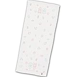 548457/モンスイユ/【Anano cafe】ＡＣ．ベビー今治着ぐるみガーゼフェイスタオル（ピンク）/お風呂/洗面所/赤ちゃん/バス/拭く/汗/ギフト/プレゼント