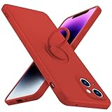 iPhone 13 Mini ケース リング シリコン アイフォン 13 Mini カバー 耐衝撃 カバー tpu 指紋防止 リング付き車載