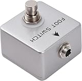 Btuty MOSKYAUDIO フットスイッチ アンプチャンネル フットスイッチ ロックおよびメモリ機能 アルミニウム合金 6.35mm