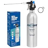 良匠 FIRSTINFO TOOLS 詰替式スプレー缶 650ml アルミ製 逆さ使用可 充填式 引金式 缶スプレー リフィーラー (650ml)