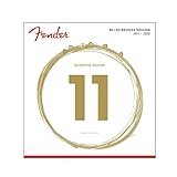 Fender アコースティックギター弦 80/20 Bronze Acoustic Strings, Ball End, 70CL .011-.052