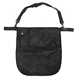 【ノーブランド品】ベビーカー バッグ 収納 小物入れ 便利 多機能 乳母車 吊りバッグ 出産祝い 人気 (ブラック)