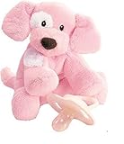 Spunky Puppy Baby Rattle - Pink by Baby Gund [並行輸入品]