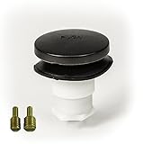 pf WaterworksユニバーサルToe Touch ( Tip Toeまたは足Actuated )バスタブ/ Bathtubストッパー3 / 8」、5 / 16 "継手) – ホワイト、、pf0