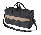 Custom Leathercraft 1113 /カスタムレザークラフト1113 エクストララージトートバッグ、17-ポケット/Extra Large Tote Bag, 17-Pocket [並行