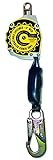 Guardian Fall Protection 10909 20-Foot 1-Inch Nylon Web with Swivel Top, SS Hook, Carabineer and Tag