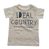 jeans b. 2nd　COUNTRY　T シャツ(オフホワイト) 95cm
