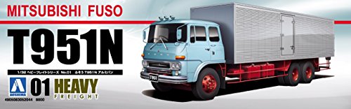 Aoshima Heavy Freight Series No.1 Mitsubishi Fuso T951N Aluminum