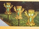 Halloween Spooky Trees Light Up Lawn Stakes Pathway Markers [並行輸入品]