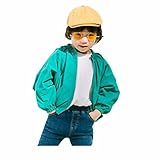 Burning Go ベビー ジャケット 丸首 アウター ジャンパー 春コート 長袖 ボーイズ ガールズ パーカー 春秋 カジュアル 通学 通園